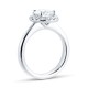 Mayors Platinum 2.07ct Round Halo Engagement Ring (H/SI1) SRHAP15XXXXPTBA00G