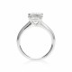 Mayors Platinum 2.01ct Princess Cut 4 Prong Solitaire Engagement Ring SRSTQ13XXXXPTBA00G