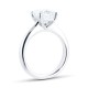 Mayors Platinum 2.51ct Cushion 4 Prong Solitaire Engagement Ring SRSTS14XXXXPTBA00G