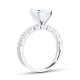 Mayors Platinum 3.01cttw Round Diamond Engagement Ring BRPTQ21XXXXPTBA00G