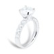 Mayors Platinum 3.01cttw Round Diamond Engagement Ring BRPTQ21XXXXPTBA00G