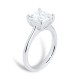 Mayors Platinum 2.51ct Princess Cut 4 Prong Solitaire Engagement Ring SRSTS13XXXXPTBA00G