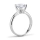 Mayors 18k White Gold 2.00cttw Diamond Solitaire Engagement Ring (I/I1) RG15466