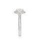 Mayors Platinum 2.05cttw Single Round Diamond Halo Ring SRHAP15XXXXPTBA00G