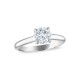 Royal Asscher Platinum 1.00cttw Royal Asscher Brilliant Diamond Christina Solitaire Engagement Ring SS7760K-WPQMMJ