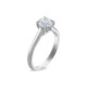 Royal Asscher Platinum 1.00cttw Royal Asscher Brilliant Diamond Christina Solitaire Engagement Ring SS7760K-WPQMMJ