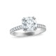 Royal Asscher Platinum 2.32cttw Royal Asscher Brilliant Diamond Charlene Solitaire Engagement Ring SA11157PE-WPQMMJ