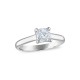 Royal Asscher Platinum 0.92cttw Royal Asscher Cut Diamond Berenice Solitaire Engagement Ring SS7764K-WPQMMJ