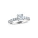 Royal Asscher Platinum 1.38cttw Royal Asscher Cut Diamond Gwenyth Solitaire Engagement Ring BE9694-WPQMMJ