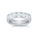 Mayors Platinum 1.75cttw Brilliant Cut Diamond Channel Set Half Eternity Band 1MAJ1013PL