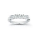 Mayors Platinum 5 Stone 1.00cttw Diamond Diamond Band 1MRD5100PL