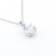 MAYORS 18k White Gold 2.06cttw Round Brilliant Classic Diamond Pendant CNCSQ0618008WBA00G