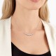 Mayors 18k White Gold 2.01cttw Diamond Smile Necklace MNDDF0618008WBA00G