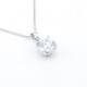 MAYORS 18k White Gold 2.04cttw Round Brilliant Classic Diamond Pendant CNCSQ0618008WBA00G