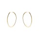 Mayors 18k Yellow Gold 1.90ct Twist Hoop Earrings CHHO21355328YBA000