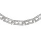 Bvlgari Jewelry 18k White Gold B.ZERO1 7.19cttw Pave Diamond Necklace 15-18 Inch 358320