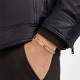 BVLGARI JEWELRY 18k Rose Gold B.ZERO1 1.01cttw Diamond Bangle - Size Medium 357577