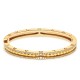 BVLGARI JEWELRY 18k Yellow Gold B.ZERO1 0.94cttw Diamond Bangle - Medium 357882