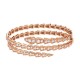 Bvlgari Jewelry 18k Rose Gold 5.02cttw Full Pave Diamond Serpenti Viper Ring Size Small 357272