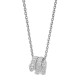 Bvlgari Jewelry 18k White Gold Serpenti Viper 2 Row 0.63cttw Full Pave Diamond Necklace - 16-17 Inch 357796