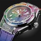 Hublot Big Bang One Click King Steel Rainbow 33mm Unisex Watch 485.SX.9900.LR.0999