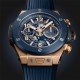 Hublot Big Bang Unico King Gold Blue Ceramic 44mm 421.OL.5180.RX