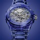 Hublot Big Bang integrated Tourbillon Full Blue Sapphire 43mm 455.JL.0120.JL