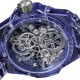 Hublot Big Bang integrated Tourbillon Full Blue Sapphire 43mm 455.JL.0120.JL