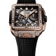 Hublot Square Bang Unico King Gold Pave 42mm 821.OX.0180.RX.1604