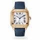 Cartier Santos De Cartier Watch Medium Model, Automatic Movement, Rose Gold, 2 Interchangeable Leather Bracelets WGSA0028