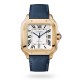 Cartier Santos De Cartier Watch Large Model, Automatic Movement, Pink Gold, 2 Interchangeable Leather Bracelets WGSA0019