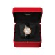 Cartier Ballon Blanc De Cartier Watch 30mm, Quartz Movement, Rose Gold, Diamonds, Leather WJBL0008