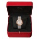 Cartier Ballon Blanc de watch, 30 mm, rose gold, diamond, leather WGBL0005