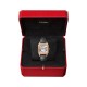 Cartier Santos-Dumont Watch Small Model, Quartz Movement, Rose Gold, Leather WGSA0022