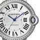 Cartier Ballon Bleu de Cartier watch, 36 mm, mechanical movement with automatic winding. Steel case, W4BB0024