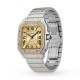 Cartier Santos de Cartier medium model, mechanical movement with automatic winding W3SA0007