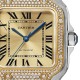 Cartier Santos de Cartier medium model, mechanical movement with automatic winding W3SA0007