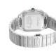 Cartier Santos de Cartier watch, medium model, mechanical movement with automatic winding W4SA0006