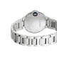 Cartier Ballon Bleu de Cartier watch 33 mm, automatic movement, steel, diamonds W4BB0028