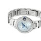 Cartier Ballon Bleu de Cartier watch 33 mm, automatic movement, steel, diamonds W4BB0028