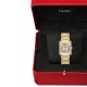 Cartier Tank Française Watch Medium Model, Quartz Movement, Yellow Gold, Diamonds WJTA0040