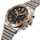 Breitling Chronomat B01 42 Stainless Steel & 18k Red Gold - Black Mother-of-Pearl Limited Edition UB01341A1B1U1