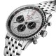 Breitling Navitimer B01 Chronograph 43mm Mens Watch Silver AB0138241G1A1