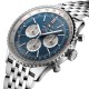 Breitling Navitimer B01 Chronograph 46mm Mens Watch Blue AB0137211C1A1