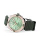 Breitling Super Chronomat Automatic 38 Green Stainless Steel & 18ct Rose Gold Rubber Strap U17356531L1S1