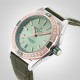 Breitling Super Chronomat Automatic 38 Green Stainless Steel & 18ct Rose Gold Leather Strap U17356531L1P1