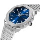 Bvlgari Stainless Steel Octo Roma 41mm Blue Dial Gents Watch 102856