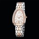 Bvlgari Serpenti 33mm White Dial Bicolour Bracelet Ladies Watch 103274