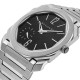 Bvlgari Octo Finissimo 40mm Black Dial Automatic Stainless Steel Mens Watch 103297