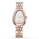 Bvlgari Serpenti Seduttori 33mm White Dial 18k Rose Gold Ladies Watch 103275